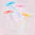 Multi Organza Ribbon Hair Bows - Set of 4