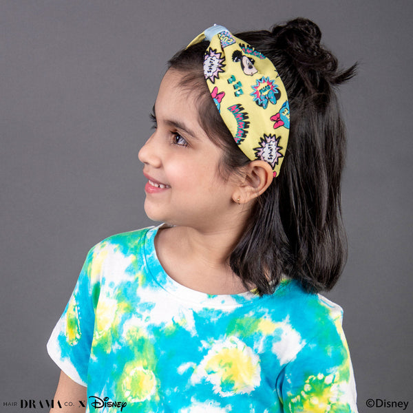 HDC x Disney Kids Mickey & Friends Comic Knotted Headband
