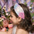 HDC x Disney Princess Kids Fairytale Knotted Headband With Pink Crystals