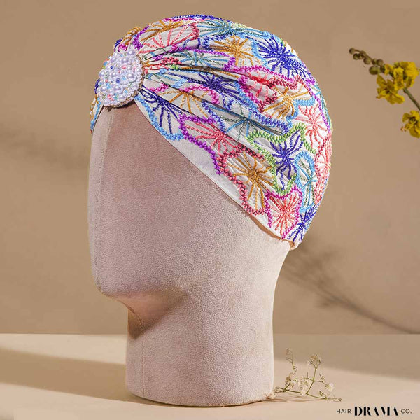 Embellished Turban - Multi