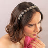 HDC X Emily In Paris Silver Roses Hair Band With Crystals