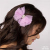 HDC x Emily in Paris Sparkling Purple Hair Bow Alligator Clip - Set of 2