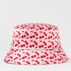Cherry Pop Bucket Hat - Red