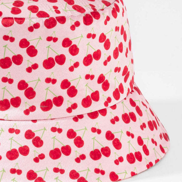 Cherry Pop Bucket Hat - Red