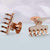 METTALIC MINI CLAMP ROSE GOLD