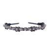 Crystal Headband-Charcoaled Grey