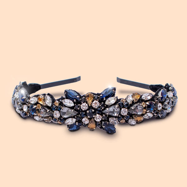 Rosemary Headband -Dark Blue