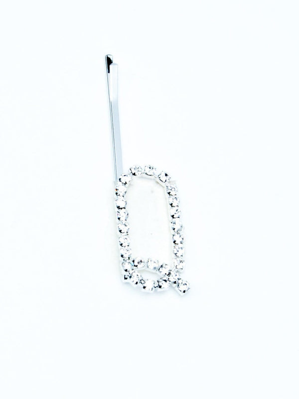 Alphabet hair pin - Q