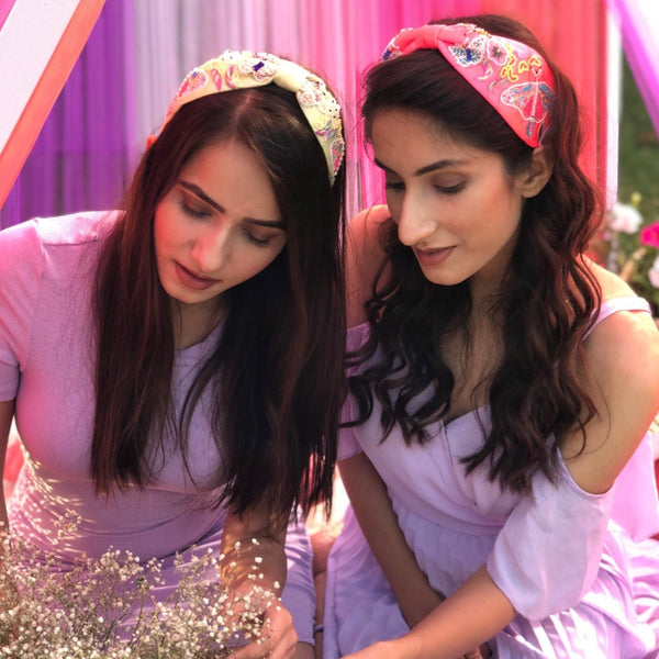 Neon pink Colour Me Magic Headband