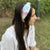 Tie-Dye Knotted Headband-Blue