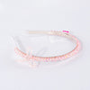 Barbie Crystal Bow Hair Band with Barbie Charm - Light Pink