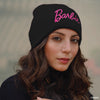 Barbie Knitted Wool Beanie - Black