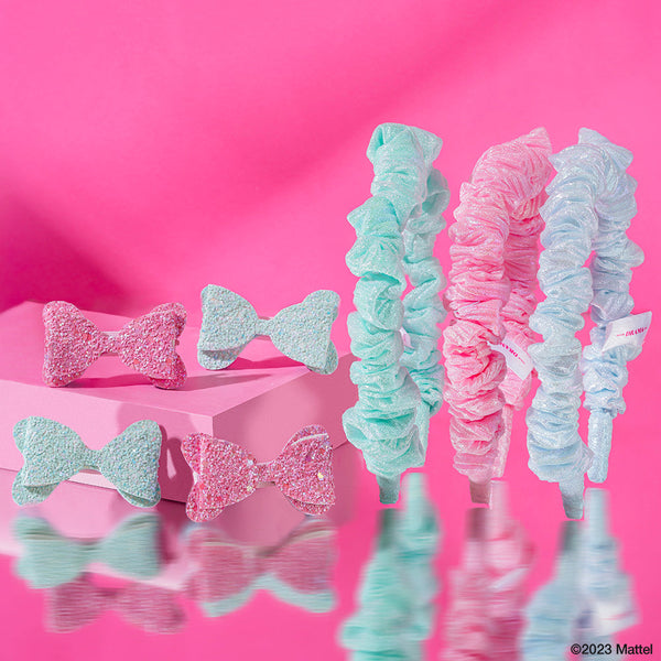 Barbie Kids Unicorn Gift Box with 3 Hair Bands & 4 Hair Bows