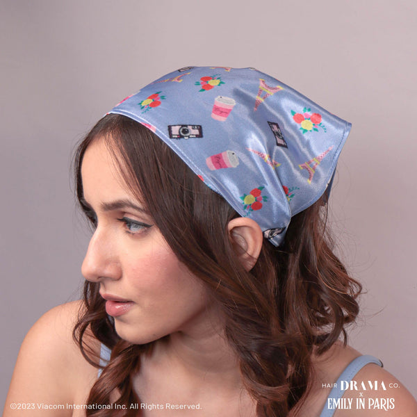 HDC X Emily In Paris Scarf - Blue