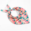 Abstract Bandana Scarf - Peach