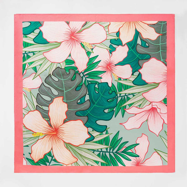 Flora Belle Bandana Scarf - Pink