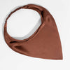 Neutral Silk Satin Elastic Headscarf – Set of 3