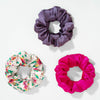 Bloom Scrunchies - Set of 3 - Multi
