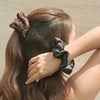 Lea Noir Scrunchies - Set of 2 - Brown