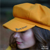HDC X Emily In Paris Mustard Beret with Metal Bonjour Broach
