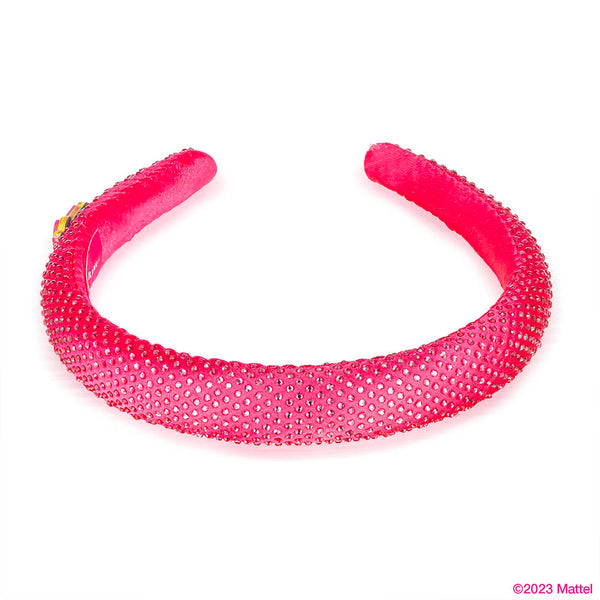 Barbie Rhinestone Gift Set with 2 Crystal Hair Bands and Barbie Charm