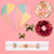 Desi Drama Gift Box with 1 Head Chain, 2 Pearl Scrunchies and 2 Embroidered Hair Pins - Red & Gold