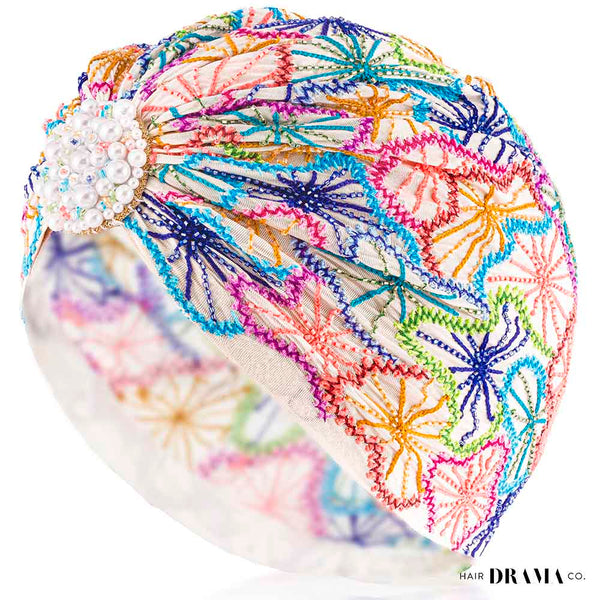 Embellished Turban - Multi