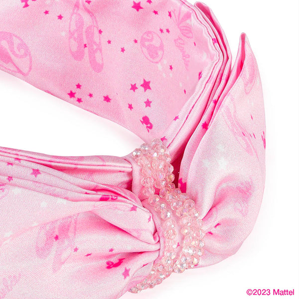Barbie Kids Crystal Bow Hair Band - Pink