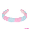 Barbie Embroidered Hair Band - Pink & Blue