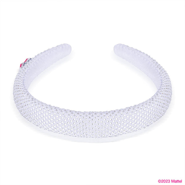 Barbie Kids Rhinestone Gift Box with 2 Puff Hair Bands with Barbie Charm, 2 Hair Bows & 12 Hair Pins