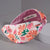 Floral Knotted Hair Band - Pink & Peach