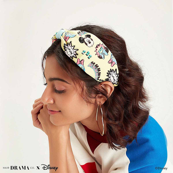 Disney Mickey and Friends Comic Knotted Headband
