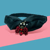 Red Bug Turban band-Black