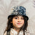 Kids Denim Print Bucket Hat