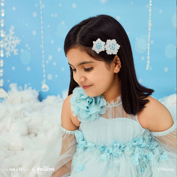 HDC x Disney Frozen Kids' Frosty Fun Hair Pins - Set of 2
