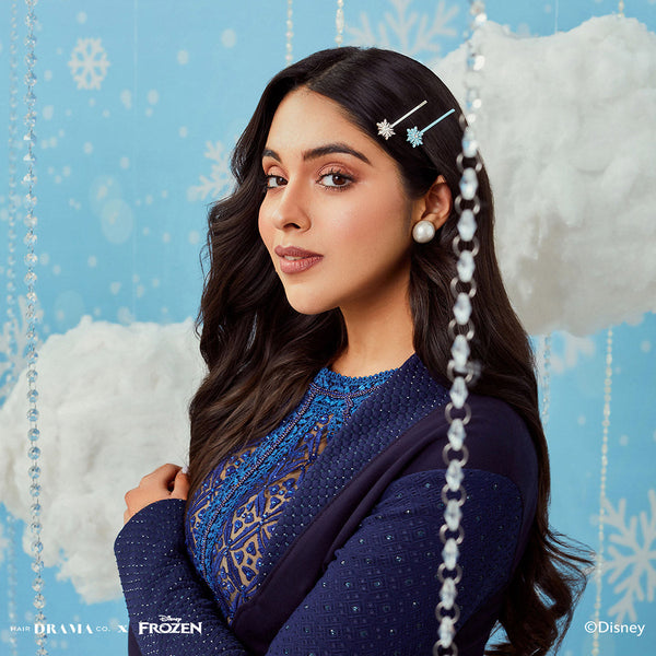 HDC x Disney Frozen Snowflakes Hair Pins - Set of 2
