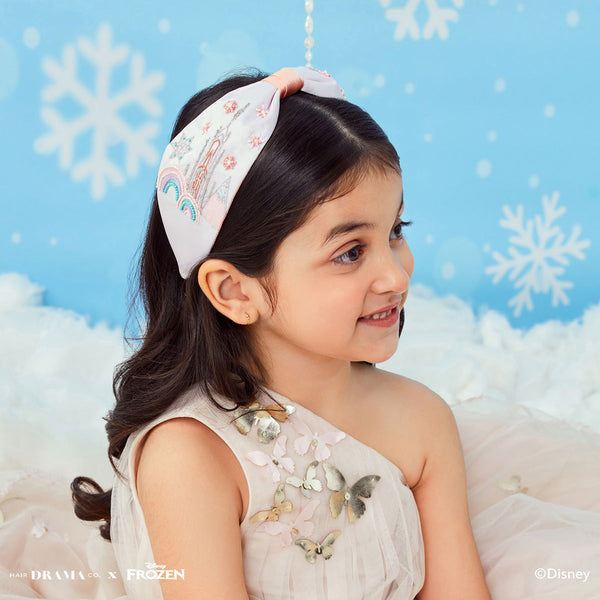 HDC x Disney Frozen Kids Elsa's Castle Knotted Headband