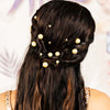 Set of 12 Pearl Embellished Pins