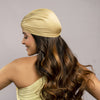 Shimmer & Glitter Turban - Beige