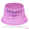 Barbie Kids Butterfly Bucket Hat - Purple