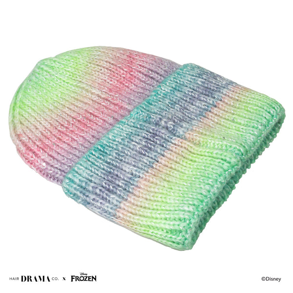 Knitted Sequined Beanie - Multi