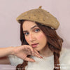 HDC X Emily In Paris Beige Beret with Crystals