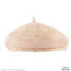 HDC X Emily In Paris Off-White Beret with Pearl Embellishment