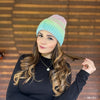 Knitted Sequined Beanie - Multi