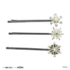 HDC x Disney Frozen Snow & Ice Hair Pins - Set of 3