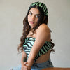 Zebra Patterned Bandana Scarf Headband