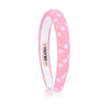 Pearl Puff HairBand - White & Pink