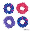 HDC x Disney Mickey Vibes Scrunchies with Free Pouch - Set of 4