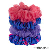 HDC x Disney Mickey Vibes Scrunchies with Free Pouch - Set of 4