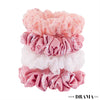 HDC x Disney Minnie Scrunchies with Free Pouch - Set of 4